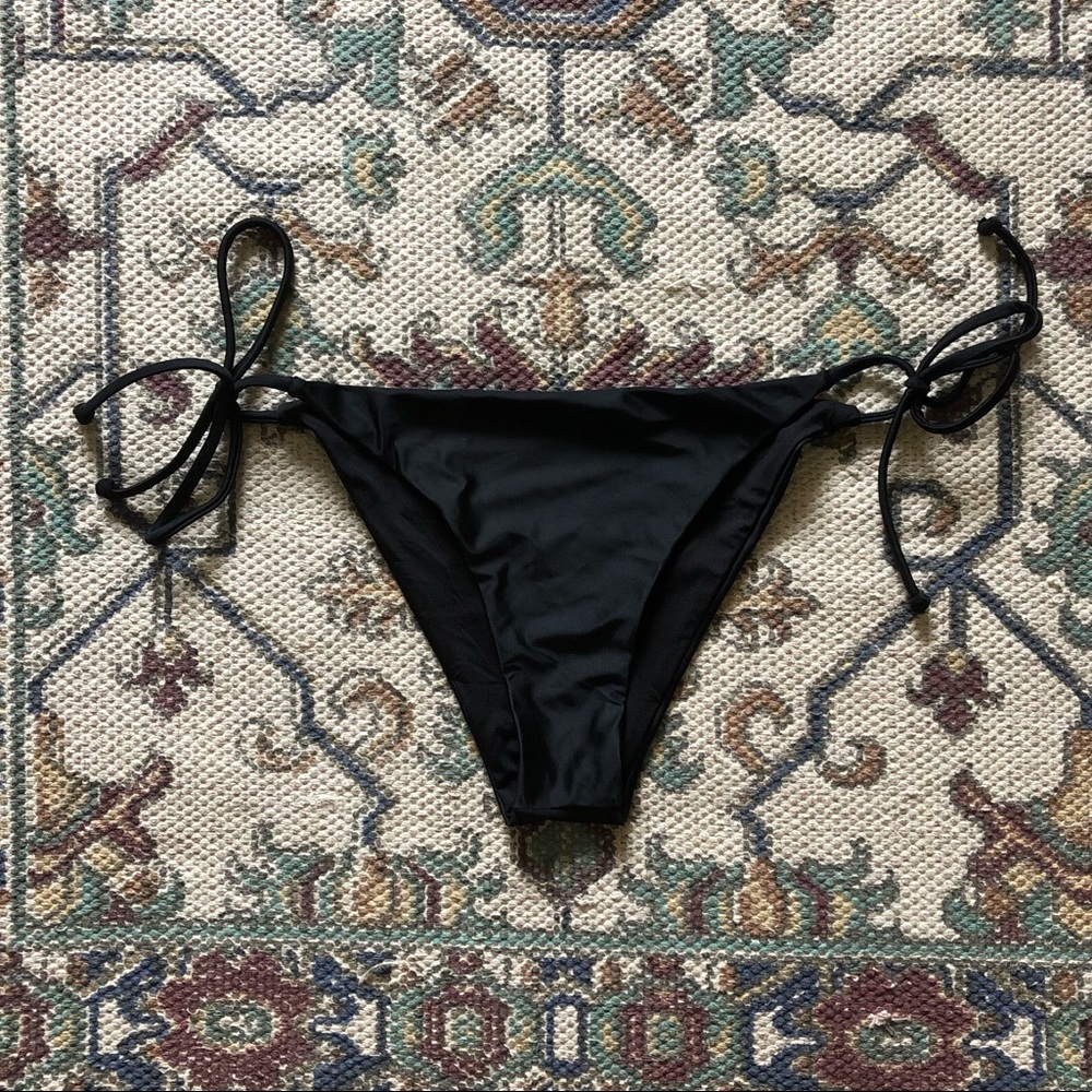 INC SWIM Tie Side Pant - Black